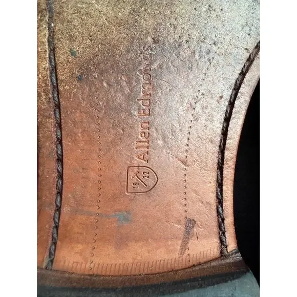 Allen Edmonds Hyde Street Tassel Loafers Mens 8.5 Brown Preppy